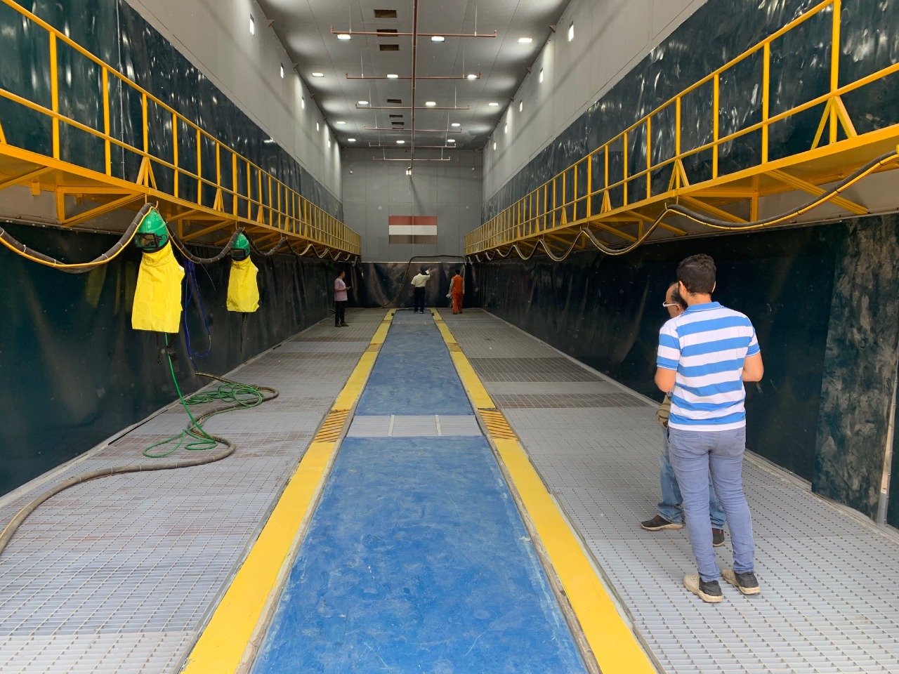 Shot blasting solution