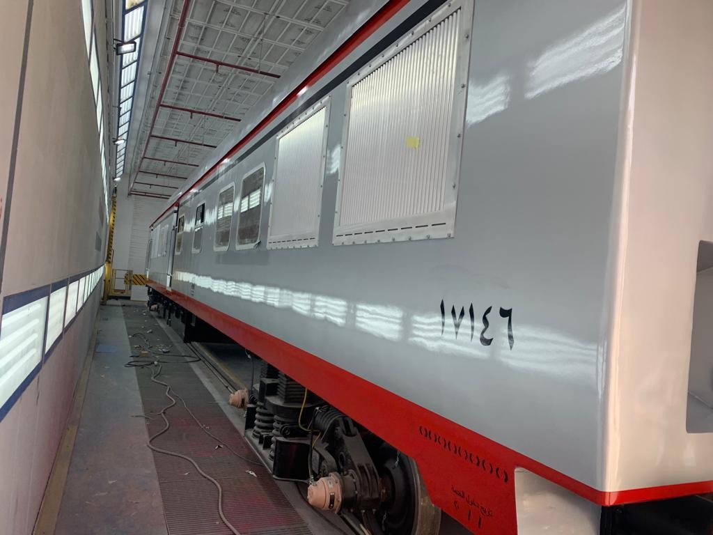 Heavy paint shop