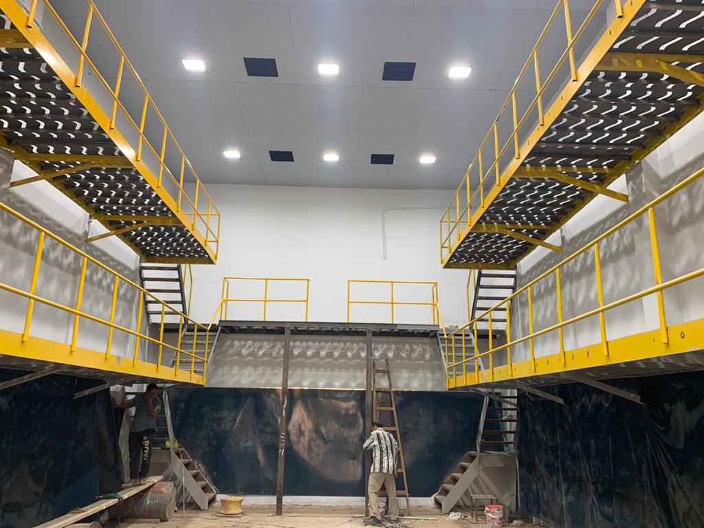 Access steel structure